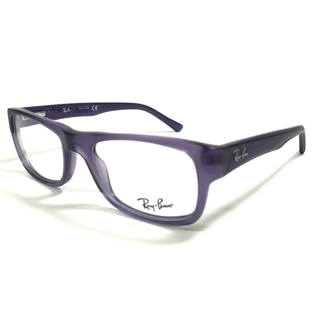 Ray-Ban Eyeglasses Frames RB5268 5122 Clear Purple Rectangular 48-17-135